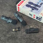 میکروفون دوقلوی دوکاربره برند ترانیو Tranyoo مدل MC19