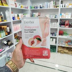 ماسک ورقه ای پا عسل و هلو ونیکوتین آمید سادور(اصل)
