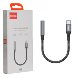 ( Type-C to Aux) هیسکا (HISKA) طول 12 سانتی متر مدل W47