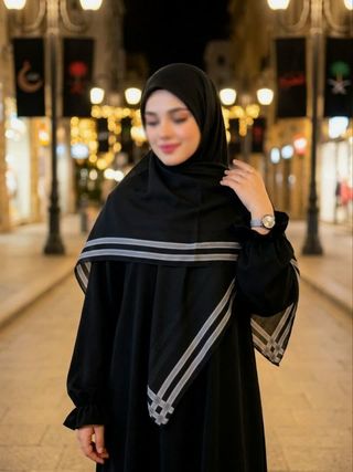 روسری طرح امضا رهبر کد 3