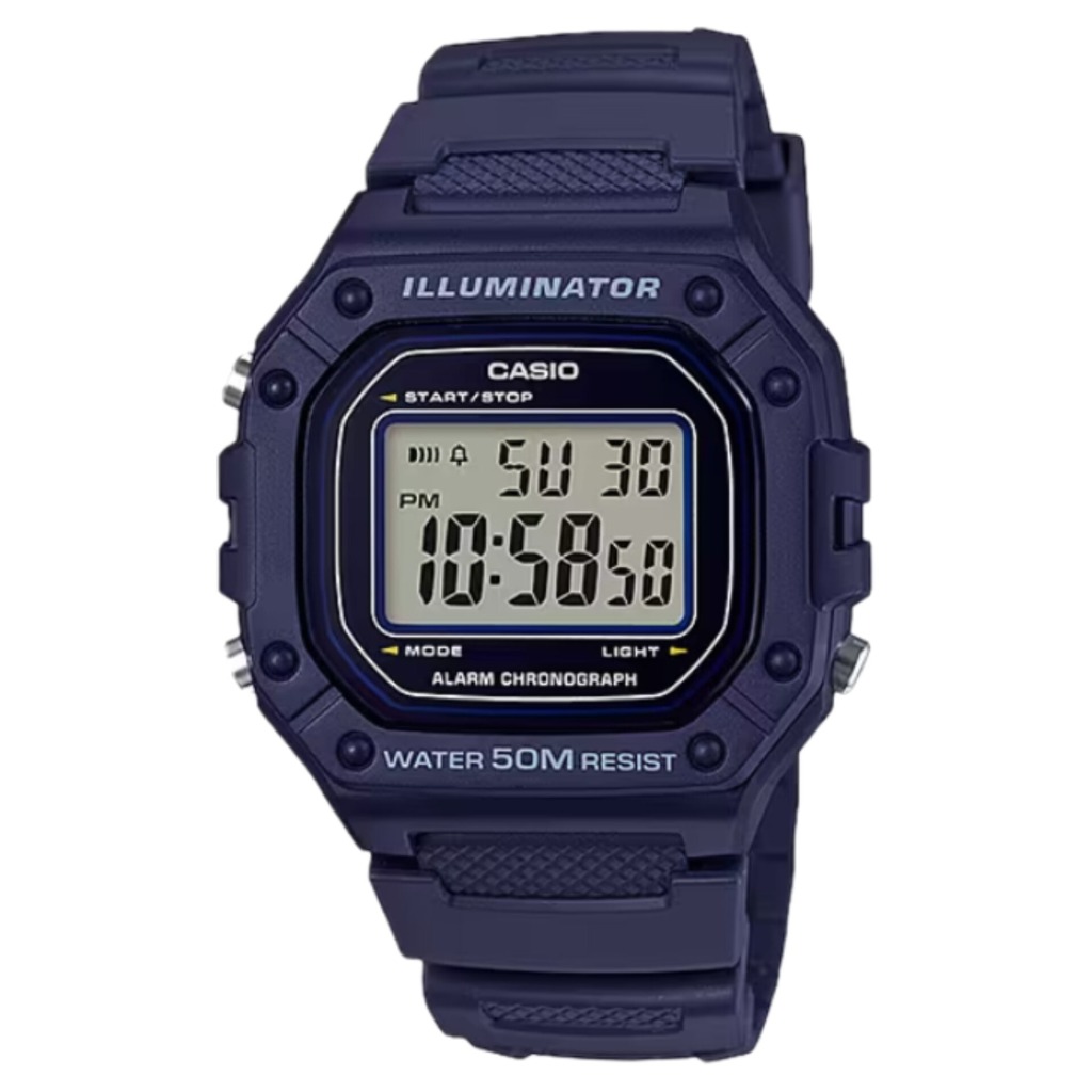 ساعت مچی کاسیو دیجیتال CASIO W-218H-2AV