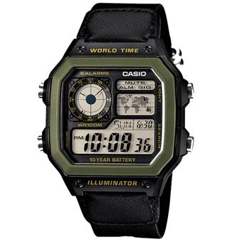 ساعت مچی کاسیو مدل AE-1200WHB-1B