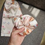 تاپ و شورتک ساتن طرح تدی