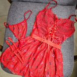 لباس خواب فنردار گلدار کد 5255