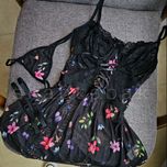 لباس خواب فنردار گلدار کد 5255