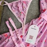لباس خواب فنردار گلدار کد 5255