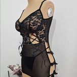 لباس خواب فانتزی فنردار کد 1123