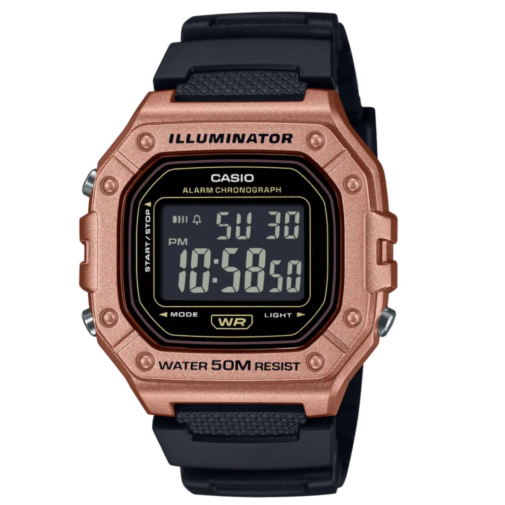 ساعت مچی کاسیو دیجیتال CASIO W-218HM-5BV