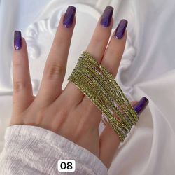 دستبند تنیسی کشی.(لطفا قبل ثبت سفارش موجودی بپرسید)..