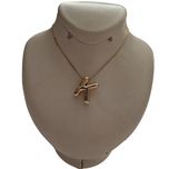 گردنبند مردانه طرح حرف K کد h015