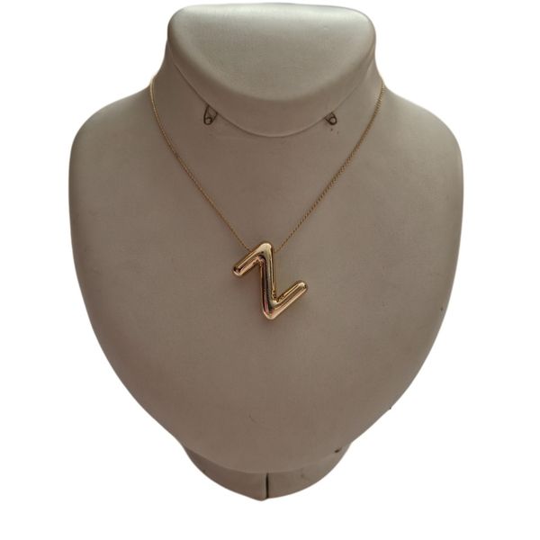 گردنبند مردانه طرح حرف Z کد h025