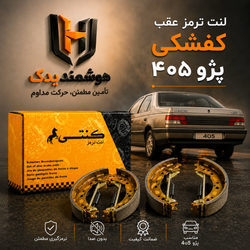 لنت ترمز عقب کفشکی پژو 405