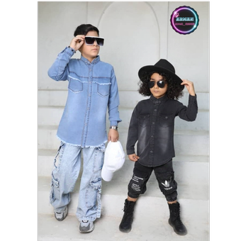 پیراهن جین پسرانه