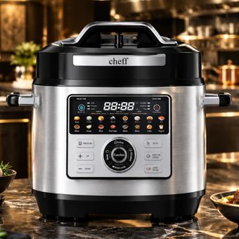 مولتی کوکر حرفه‌ای 8 لیتری شف (Cheff) آلمان مدل 4420