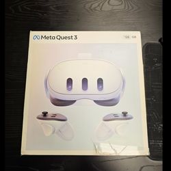 عینک واقعیت مجازی meta quest  3 128 در حد + جانبی نو