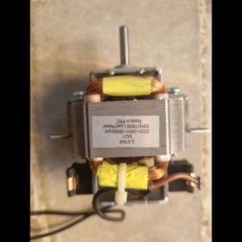 موتور سشوار هسته بزرگ 180 وات 38000 rpm