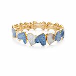 دستبند قلب صدفی