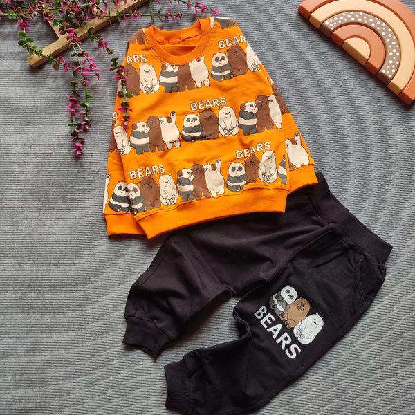 ست بلوز شلوار دورس خرس ها سایز 40/45