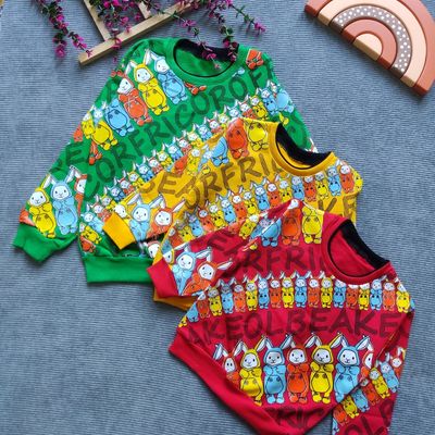 ست بلوز شلوار دورس خرگوش ها سایز 40 تا 55