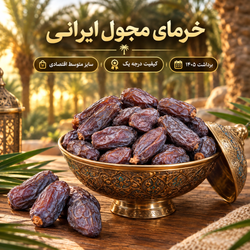 خرمای مجول ایرانی امسالی(500)گرمی