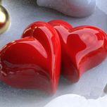 سیلیکونی قلب درهم