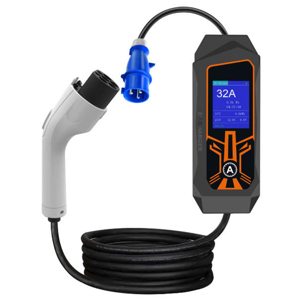 شارژر خودرو برقی 7/5کیلووات کانکتور GB/T بدون جریان ارت برای خودرو آئودی، فولکس، هوندا، جک
