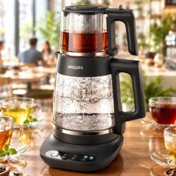 چای ساز روهمی پنلی فیلیپس مدل HD7360