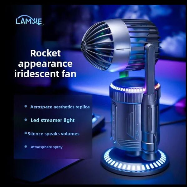 پنکه فضایی شارژی مدل RK-1 | سفر به دنیای تکنولوژی و خنکی