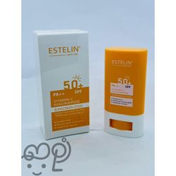 استیک ضدآفتاب ESTELIN SPF50+ با ویتامین C و نیاسینامید