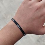 دستبند سیلیکونی باریک دستبند ورزشی پهن