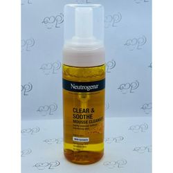 موس پاک کننده و آرامش بخش زردچوبه نوتروژینا Neutrogena Clear & Soothe Mousse Cleanser