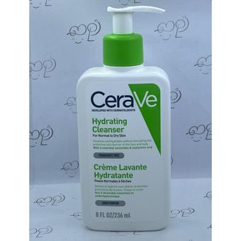 پاک‌کننده مرطوب‌کننده سراوی برای پوست‌های نرمال تا خشک