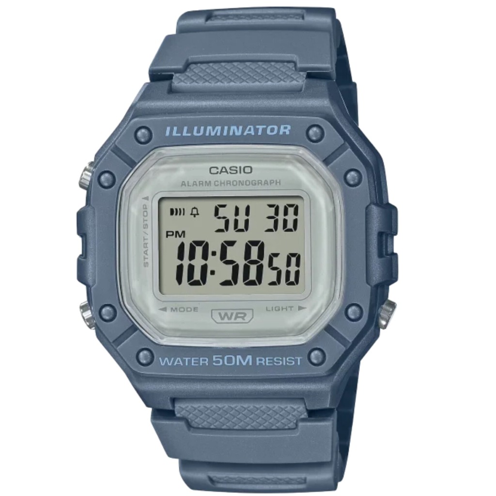 ساعت مچی کاسیو دیجیتال CASIO W-218HC-2AVDF