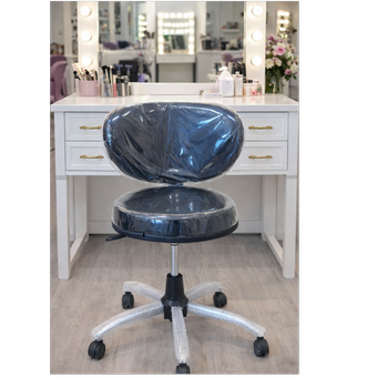 صندلی تابوره مشکی