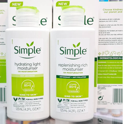 سیمپل ؛ آبرسان پوست خشک