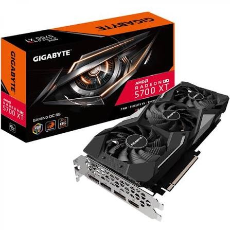 کارت گرافیک گیگابایت RX5700XT 8GIG -  استوک - مهلت تست