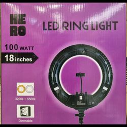 رینگلایت fe480 اصلی ( اورجینال )100 وات همراه سه پایه قوی حرفه ای