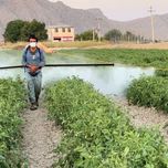 بوم سمپاشی 5 متری کوله پشتی تمام فلزی