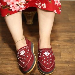گیوه زنانه جواهردوزی کد 7024
