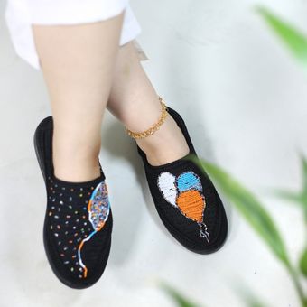 گیوه زنانه جواهردوزی کد 7029