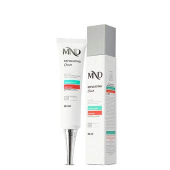 کرم لایه‌بردار حاوی 10% آلفاهیدروکسی اسید ام ان دی مناسب پوست معمولی و خشک