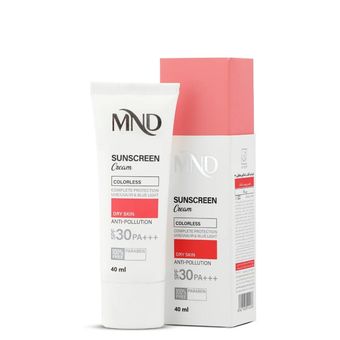 کرم ضد آفتاب با فاکتور حفاظتی 30 (SPF 30) ام ان دی مناسب پوست خشک