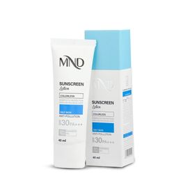 لوسیون ضد آفتاب با فاکتور حفاظتی 30 (SPF 30) ام ان دی مناسب پوست چرب