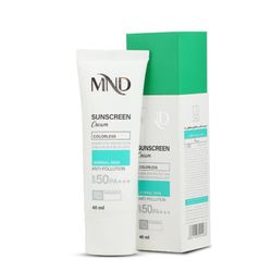 کرم ضد آفتاب با فاکتور حفاظتی 50 (SPF 50) ام ان دی مناسب پوست معمولی