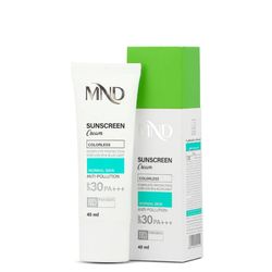 کرم ضد آفتاب با فاکتور حفاظتی 30 (SPF 30) ام ان دی مناسب پوست معمولی