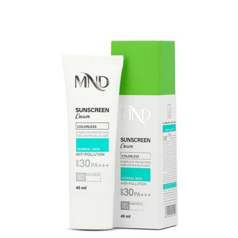 کرم ضد آفتاب با فاکتور حفاظتی 30 (SPF 30) ام ان دی مناسب پوست معمولی