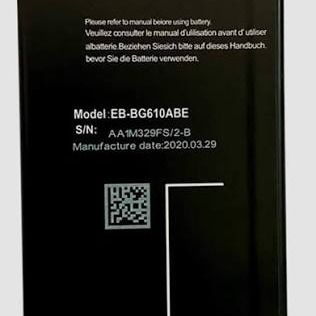 Samsung Galaxy J7 Prime / j4 plus / J6+ 2018 EB-BG610ABEباتری سامسونگ