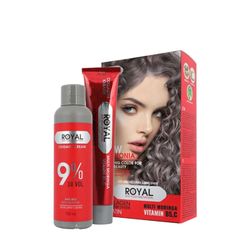 کیت رنگ مو بلوند دودی روشن رویال کد 8.2