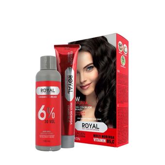 کیت رنگ مو دودی رویال کد 3.1