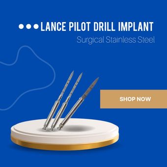 دریل اولیه ایمپلنت Lance Pilot Drill Implant